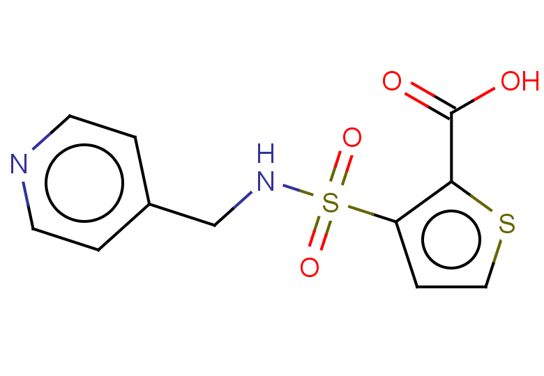 3-[(pyridin-4-ylmethyl)sulfamoyl]thiophene-2-carboxylic acid