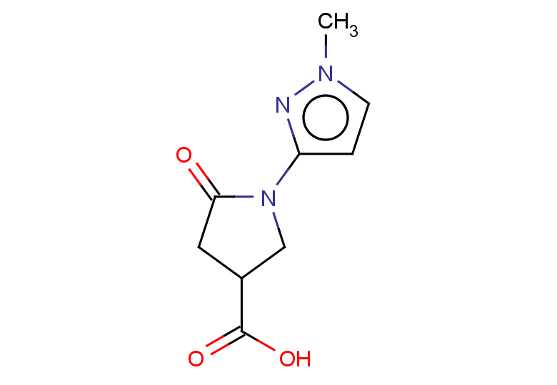 1-(1-methyl-1H-pyrazol-3-yl)-5-oxopyrrolidine-3-carboxylic acid