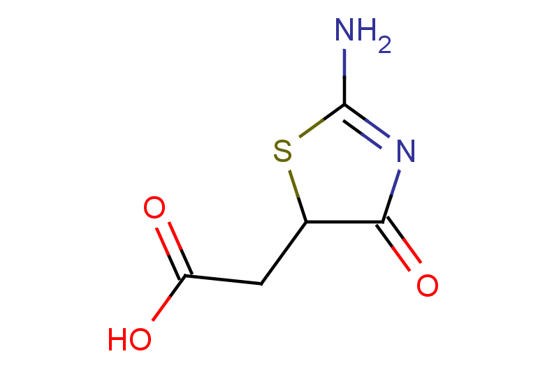 2-(2-amino-4-oxo-4,5-dihydro-1,3-thiazol-5-yl)acetic acid