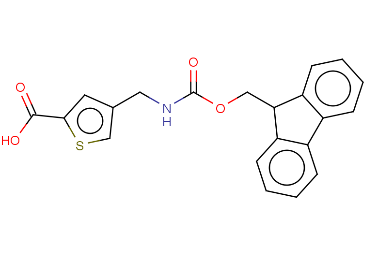 4-[({[(9H-fluoren-9-yl)methoxy]carbonyl}amino)methyl]thiophene-2-carboxylic acid