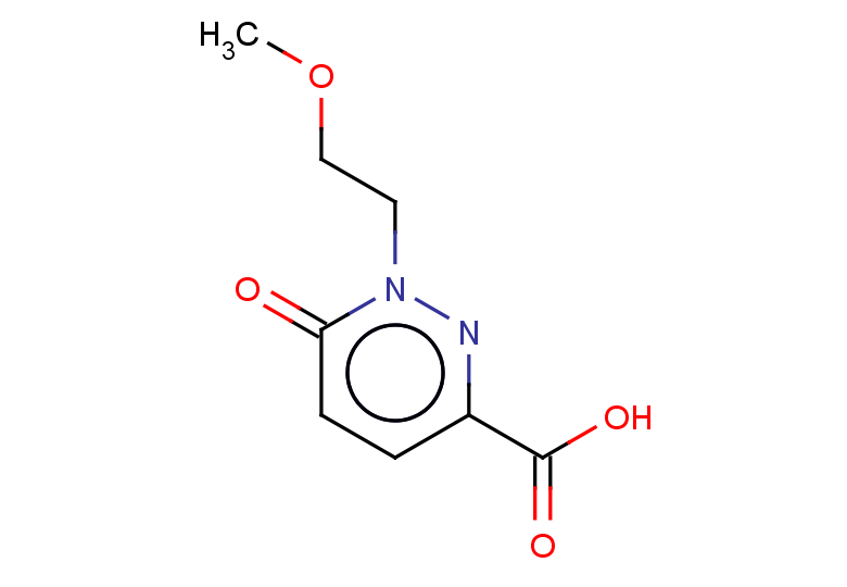 1-(2-methoxyethyl)-6-oxo-1,6-dihydropyridazine-3-carboxylic acid