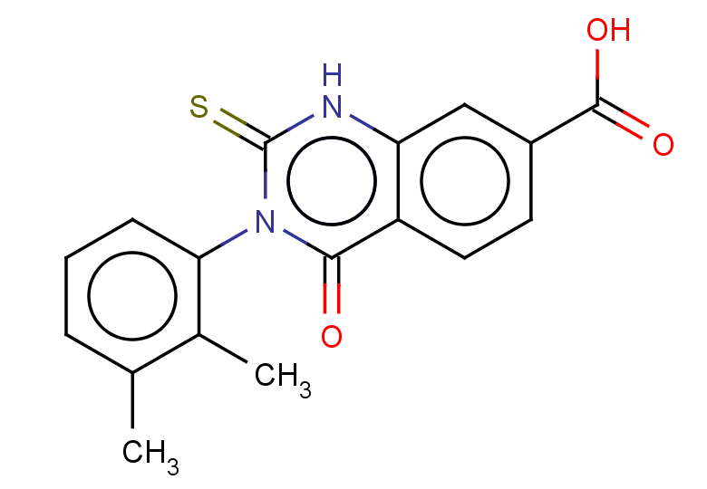 3-(2,3-dimethylphenyl)-4-oxo-2-sulfanylidene-1,2,3,4-tetrahydroquinazoline-7-carboxylic acid