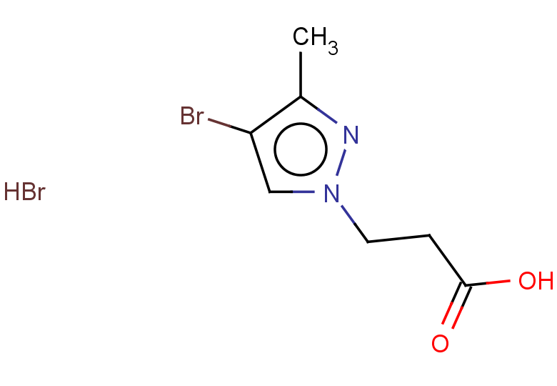 3-(4-bromo-3-methyl-1H-pyrazol-1-yl)propanoic acid hydrobromide