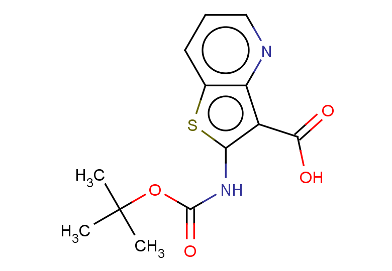 2-{[(tert-butoxy)carbonyl]amino}thieno[3,2-b]pyridine-3-carboxylic acid