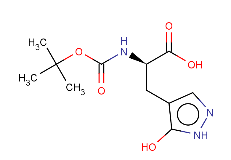 (2R)-2-{[(tert-butoxy)carbonyl]amino}-3-(5-hydroxy-1H-pyrazol-4-yl)propanoic acid
