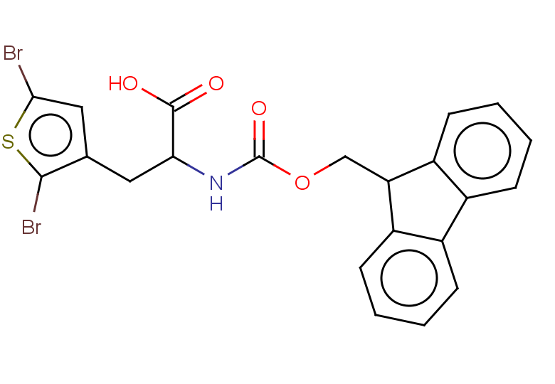 3-(2,5-dibromothiophen-3-yl)-2-({[(9H-fluoren-9-yl)methoxy]carbonyl}amino)propanoic acid