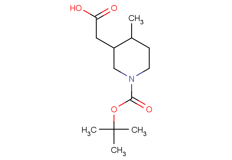 2-{1-[(tert-butoxy)carbonyl]-4-methylpiperidin-3-yl}acetic acid