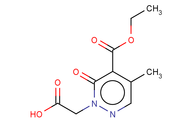 2-[5-(ethoxycarbonyl)-4-methyl-6-oxo-1,6-dihydropyridazin-1-yl]acetic acid
