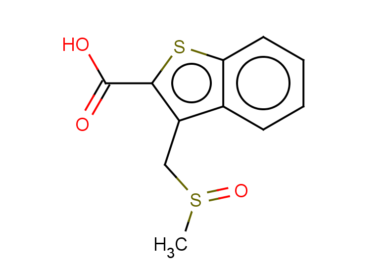 3-(methanesulfinylmethyl)-1-benzothiophene-2-carboxylic acid