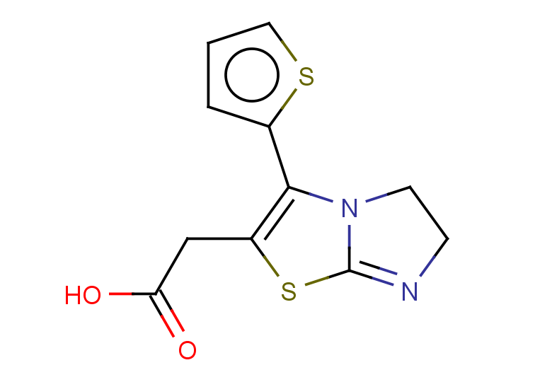 2-[3-(thiophen-2-yl)-5H,6H-imidazo[2,1-b][1,3]thiazol-2-yl]acetic acid