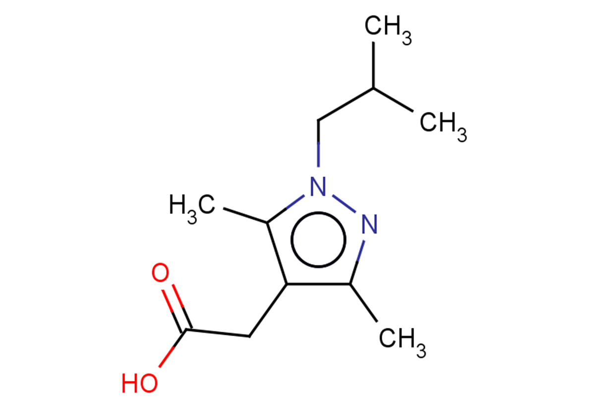 2-[3,5-dimethyl-1-(2-methylpropyl)-1H-pyrazol-4-yl]acetic acid