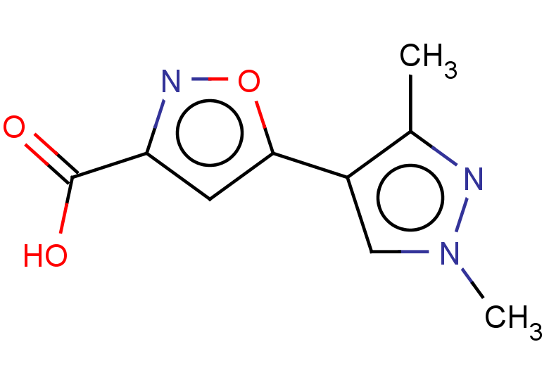 5-(1,3-dimethyl-1H-pyrazol-4-yl)-1,2-oxazole-3-carboxylic acid