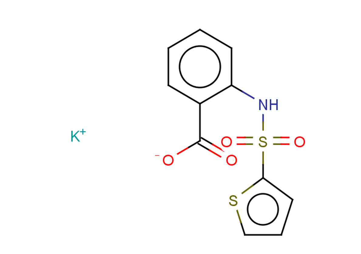potassium 2-(thiophene-2-sulfonamido)benzoate