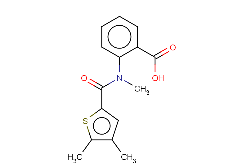 2-(N-methyl-4,5-dimethylthiophene-2-amido)benzoic acid