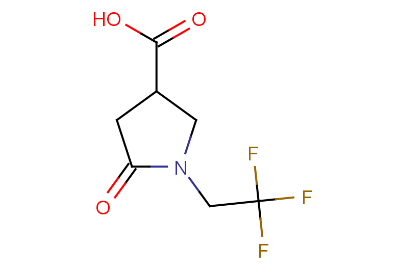 5-oxo-1-(2,2,2-trifluoroethyl)pyrrolidine-3-carboxylic acid