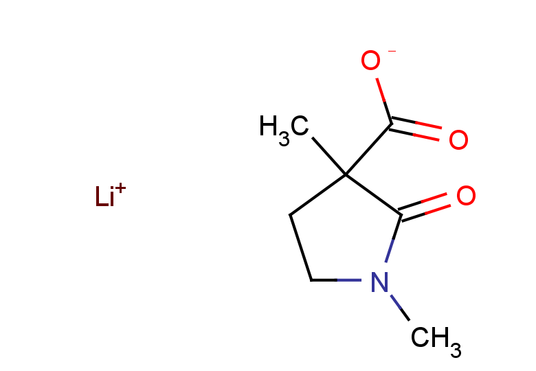 lithium 1,3-dimethyl-2-oxopyrrolidine-3-carboxylate