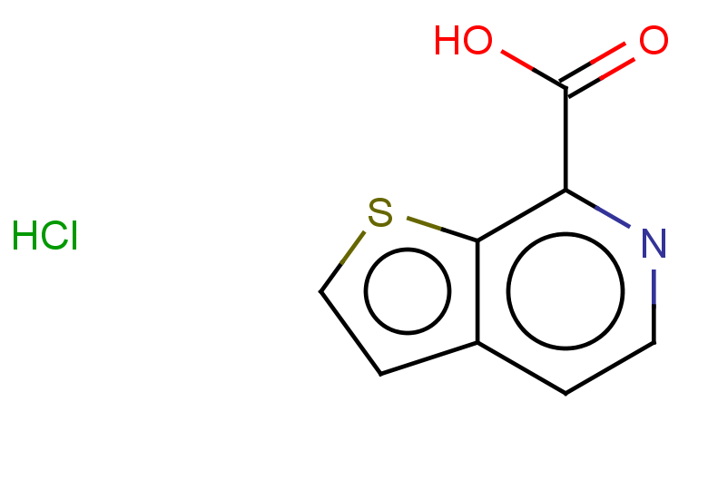 thieno[2,3-c]pyridine-7-carboxylic acid hydrochloride