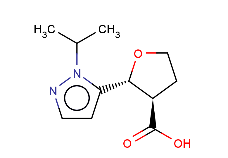 rac-(2R,3R)-2-[1-(propan-2-yl)-1H-pyrazol-5-yl]oxolane-3-carboxylic acid, trans