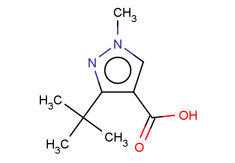 3-tert-butyl-1-methyl-1H-pyrazole-4-carboxylic acid