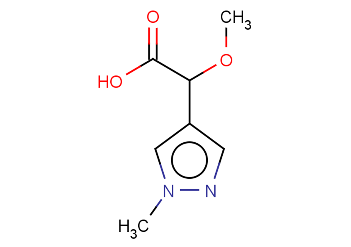 2-methoxy-2-(1-methyl-1H-pyrazol-4-yl)acetic acid