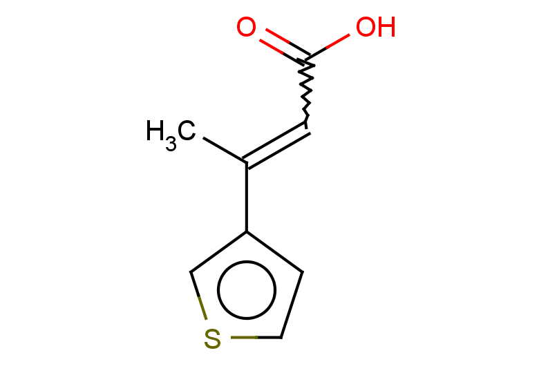 3-(thiophen-3-yl)but-2-enoic acid