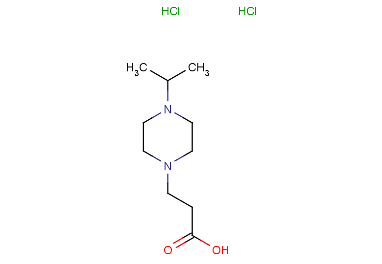 3-[4-(propan-2-yl)piperazin-1-yl]propanoic acid dihydrochloride