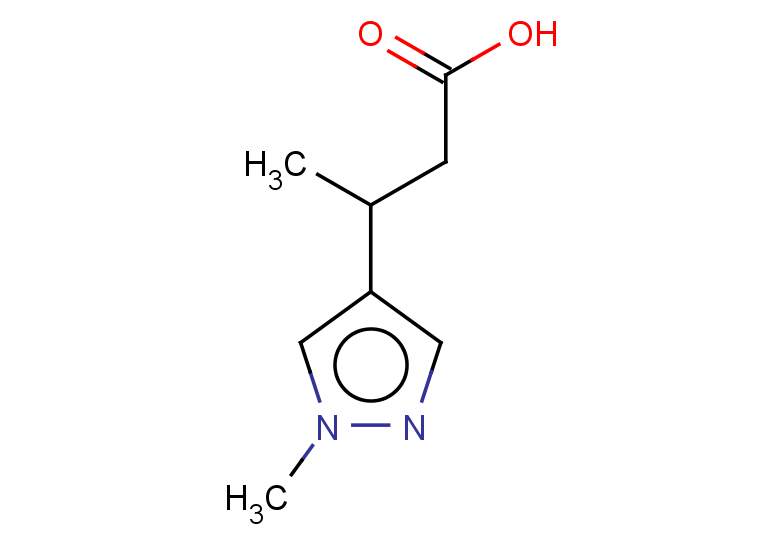 3-(1-methyl-1H-pyrazol-4-yl)butanoic acid