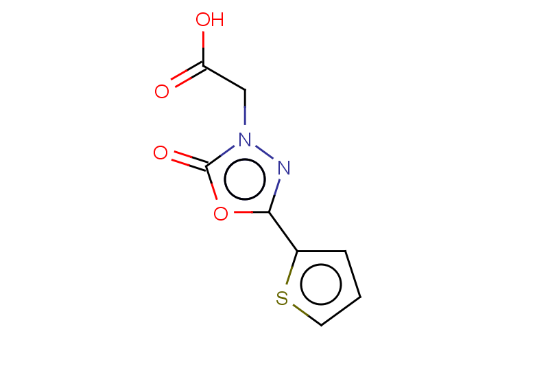 2-[2-oxo-5-(thiophen-2-yl)-2,3-dihydro-1,3,4-oxadiazol-3-yl]acetic acid