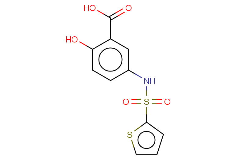 2-hydroxy-5-(thiophene-2-sulfonamido)benzoic acid