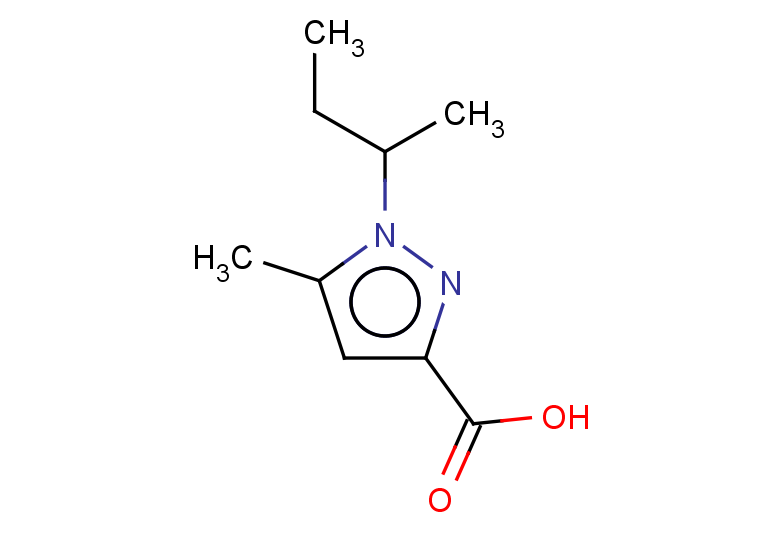 1-(butan-2-yl)-5-methyl-1H-pyrazole-3-carboxylic acid