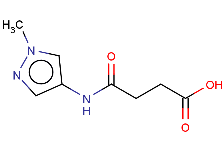 3-[(1-methyl-1H-pyrazol-4-yl)carbamoyl]propanoic acid