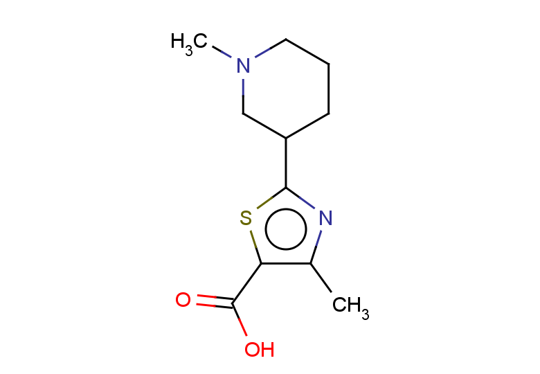 4-methyl-2-(1-methylpiperidin-3-yl)-1,3-thiazole-5-carboxylic acid