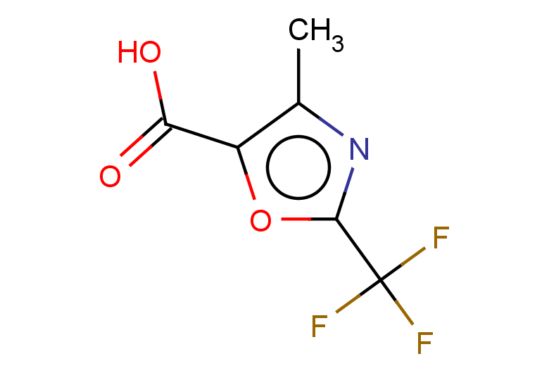 4-methyl-2-(trifluoromethyl)-1,3-oxazole-5-carboxylic acid