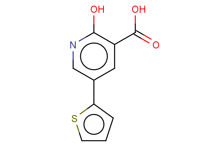 2-hydroxy-5-(thiophen-2-yl)pyridine-3-carboxylic acid