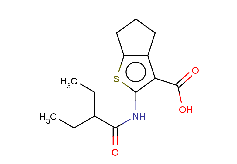 2-(2-ethylbutanamido)-4H,5H,6H-cyclopenta[b]thiophene-3-carboxylic acid