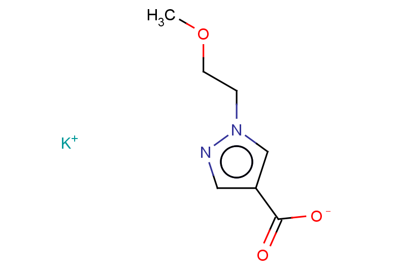 potassium 1-(2-methoxyethyl)-1H-pyrazole-4-carboxylate