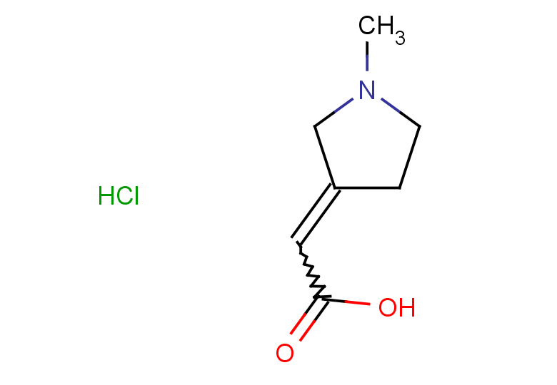 2-(1-methylpyrrolidin-3-ylidene)acetic acid hydrochloride