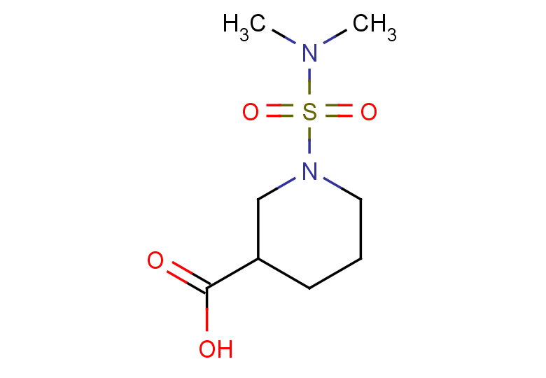 1-(dimethylsulfamoyl)piperidine-3-carboxylic acid