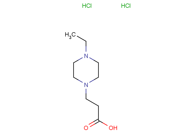 3-(4-ethylpiperazin-1-yl)propanoic acid dihydrochloride
