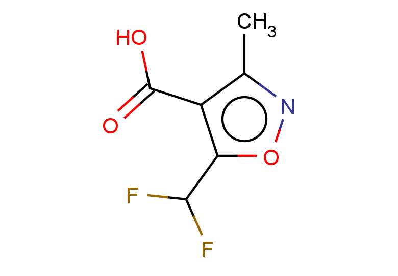 5-(difluoromethyl)-3-methyl-1,2-oxazole-4-carboxylic acid