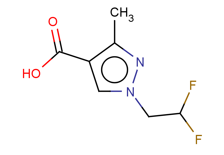 1-(2,2-difluoroethyl)-3-methyl-1H-pyrazole-4-carboxylic acid