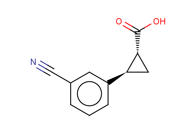 (1R,2R)-2-(3-cyanophenyl)cyclopropane-1-carboxylic acid