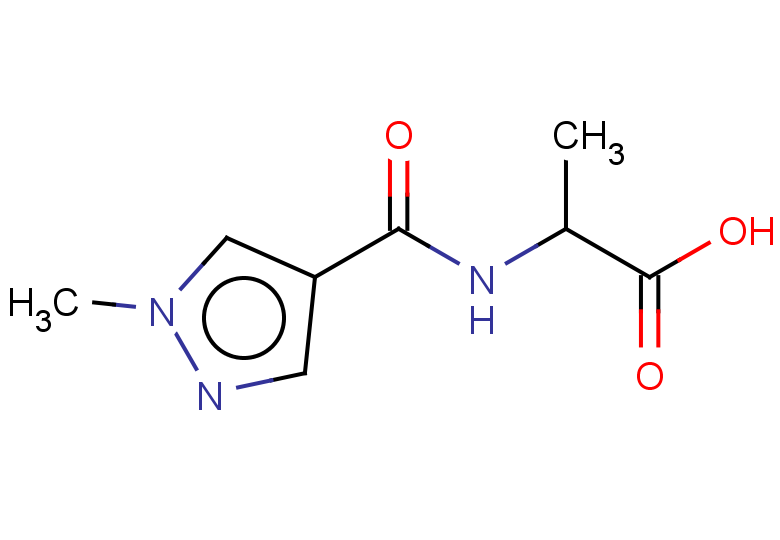 2-[(1-methyl-1H-pyrazol-4-yl)formamido]propanoic acid