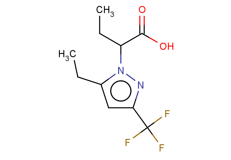 2-[5-ethyl-3-(trifluoromethyl)-1H-pyrazol-1-yl]butanoic acid