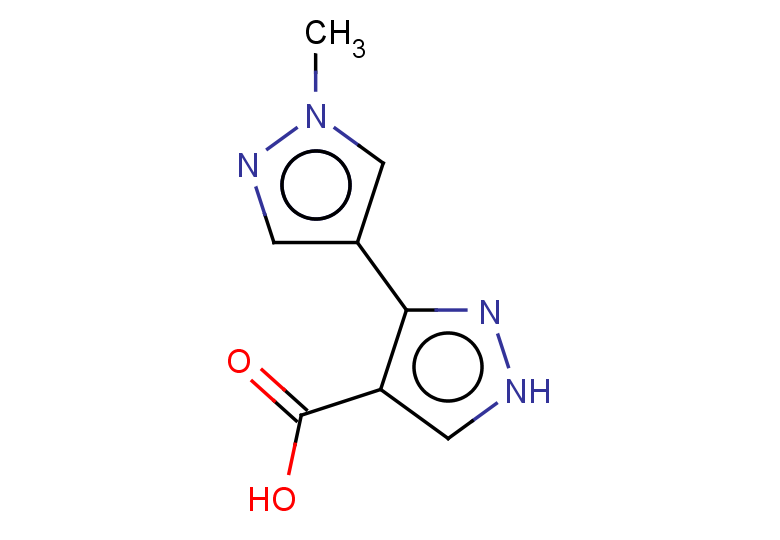 3-(1-methyl-1H-pyrazol-4-yl)-1H-pyrazole-4-carboxylic acid