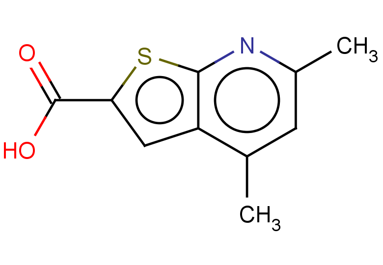 4,6-dimethylthieno[2,3-b]pyridine-2-carboxylic acid