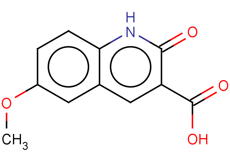 6-methoxy-2-oxo-1,2-dihydroquinoline-3-carboxylic acid