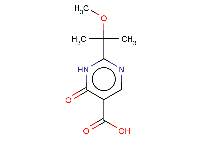 2-(2-methoxypropan-2-yl)-6-oxo-1,6-dihydropyrimidine-5-carboxylic acid