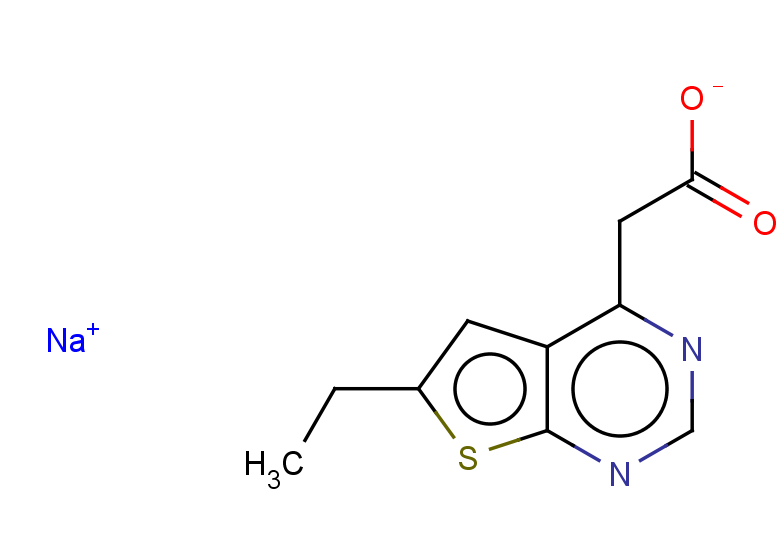 sodium 2-{6-ethylthieno[2,3-d]pyrimidin-4-yl}acetate