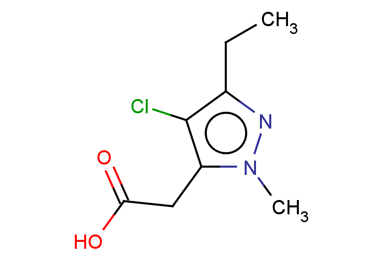 2-(4-chloro-3-ethyl-1-methyl-1H-pyrazol-5-yl)acetic acid